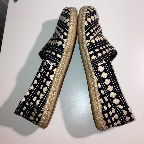 TOMS Alpargata Rope Black Global Woven - Picture 4 of 5